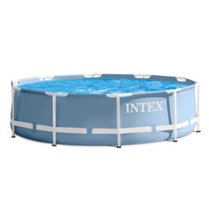 INTEX ( 12' x 30" ) Prism Frame Pool With Water Filter Pump