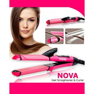 2in1 Hair Straightener and Curler