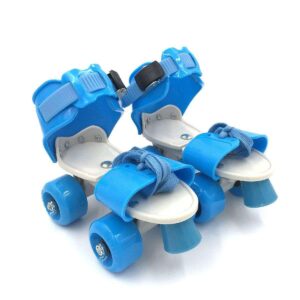 Adjustable Quad Speed Roller Skates Double Row Wheel Shoes