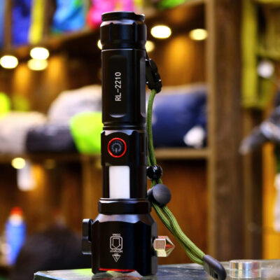 ABD super Powerful 2-in-1 Emergency Flashlight & Charging Bank