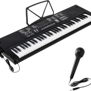 61 Key Electronic Piano Portable Music Keyboard for Beginners and Kids