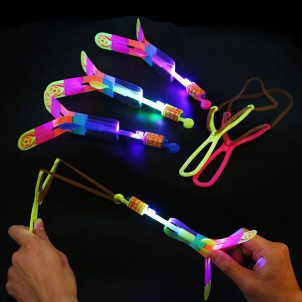 5 Pcs Led Light Arrow Rocket Helicopter